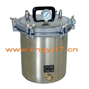 煤電兩用手提式滅菌器(蝶型螺母開蓋型)YXQ-SG46-280SA